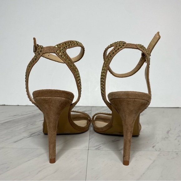 Vince Camuto Saprenda Light Brown Heeled Sandal 7M - Picture 3 of 14